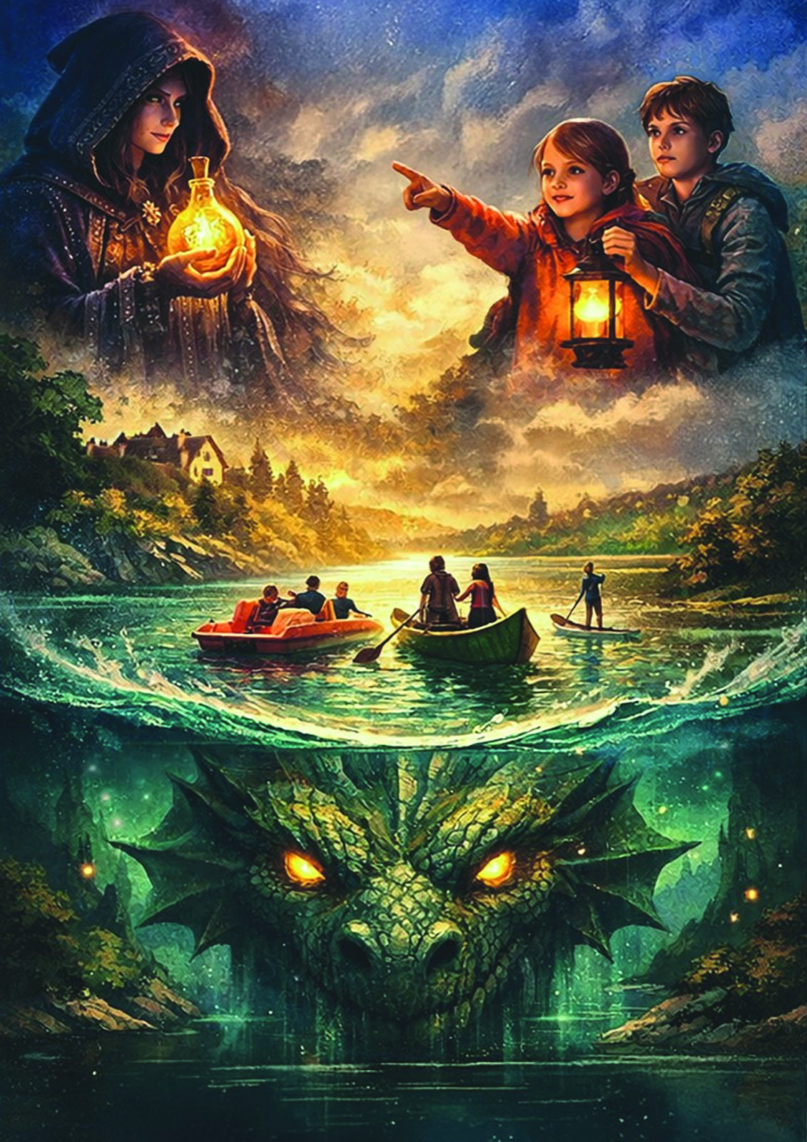 Le Secret du Lac — illustration